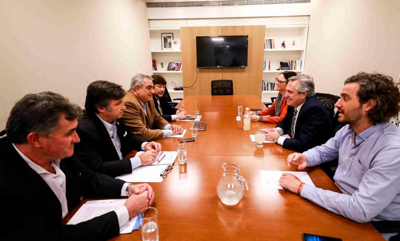 El presidente recibe a la Mesa de Enlace de entidades agropecuarias