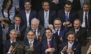 Fernández tomó juramento a sus ministros y el Gabinete ya entró en funciones