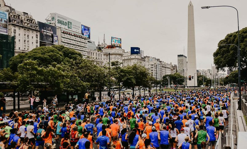Miles de personas corrieron la San Silvestre en Buenos Aires