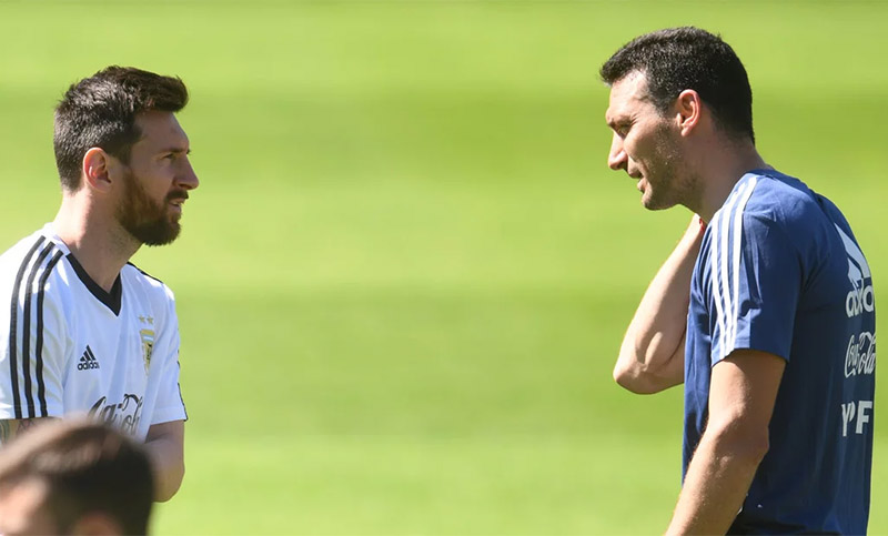 Scaloni: «Argentina necesita un título, no solo Messi»
