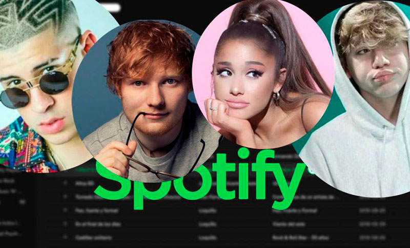 La música urbana domina la década de Spotify en la Argentina y el mundo