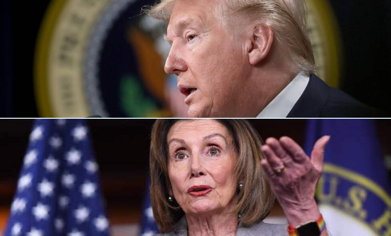 Carta de Trump a la Presidente de la Cámara de Representantes Nancy Pelosi