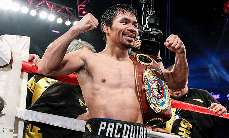 Manny Pacquiao, el campeón de las cuatro decádas