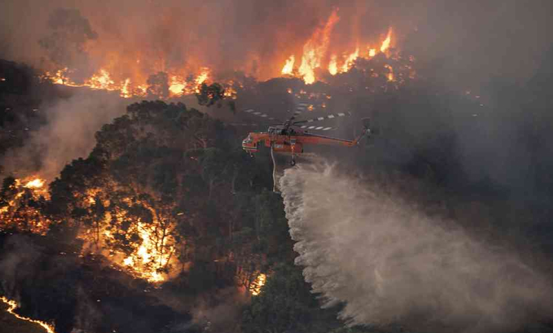 El humo de los incendios en Australia llega a Nueva Zelanda y podría perjudicar a los glaciares