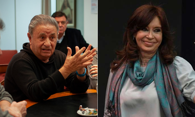 Duhalde le manifestó a Cristina su deseo de colaborar frente al «desorden» dejado por Macri