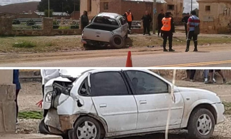 ¡Peor imposible! Volcó con el auto, vio a su compañera muerta y se pegó un tiro