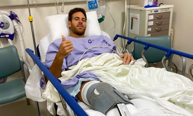 Finalizó la operación de Del Potro en Miami