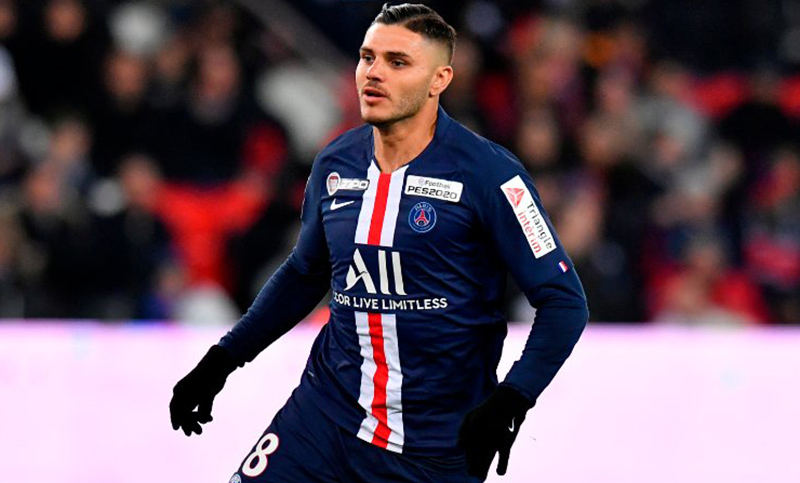 Mauro Icardi estuvo intratable y fue ovacionado en la goleada del PSG