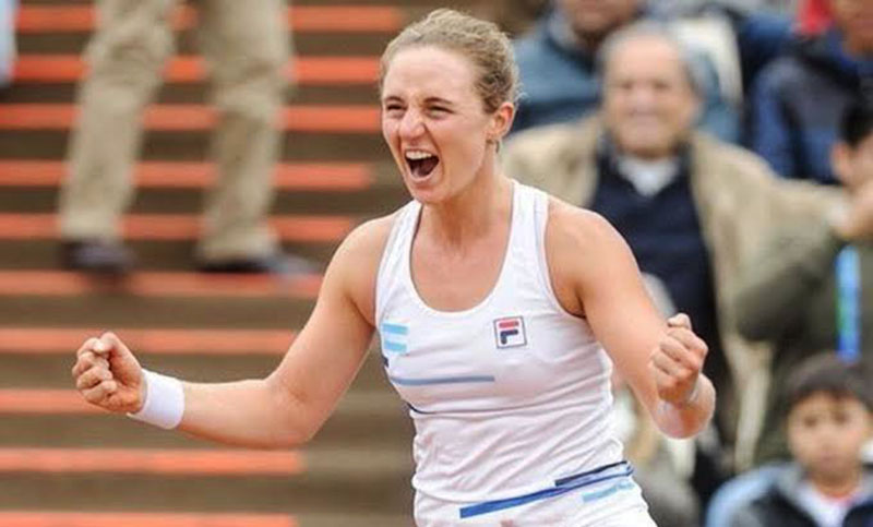 La rosarina Podoroska se clasificó finalista en Isla de Guadalupe