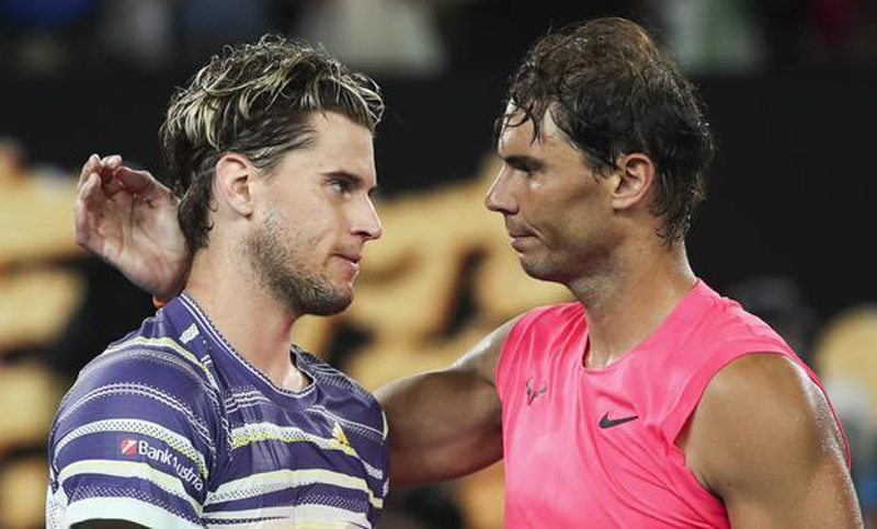 Thiem dio el batacazo y eliminó a Nadal del Abierto de Australia