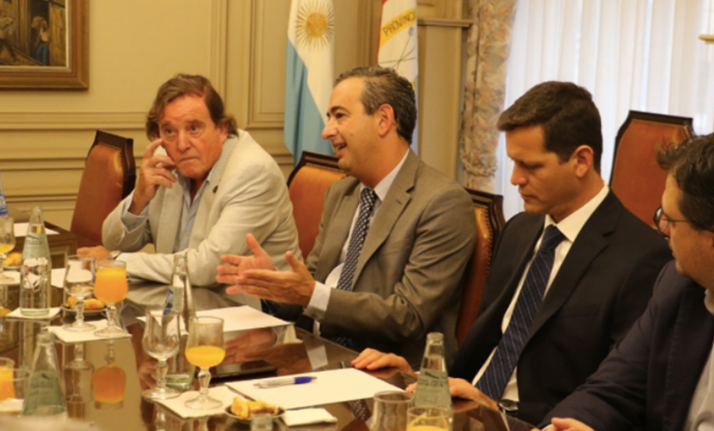 Javkin en la Bolsa de Comercio de Rosario: «Es un momento para estar juntos»