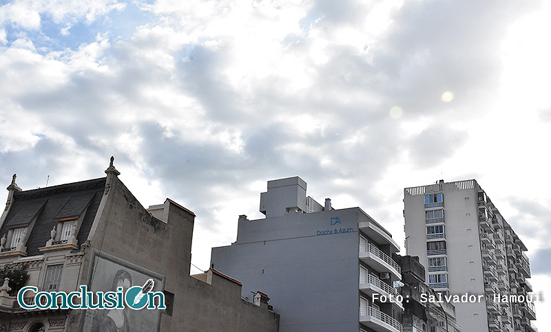 Mayormente nublado y con pronóstico de lluvia en Rosario