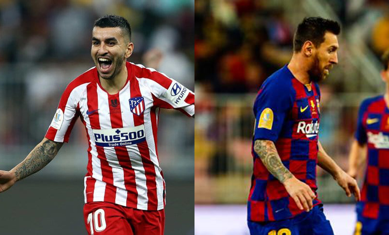 Correa anotó en el final y Atlético de Madrid eliminó a Barcelona