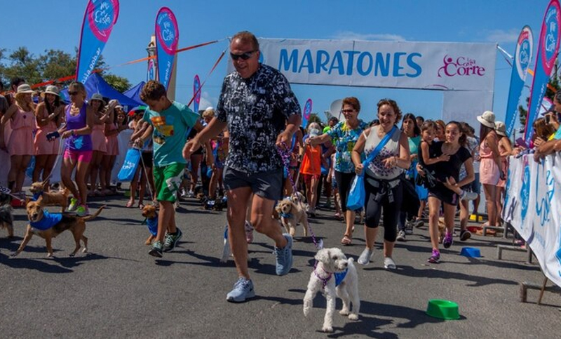 El paseo con mascotas Caninatón 2020 se realiza este miércoles en Santa Teresita