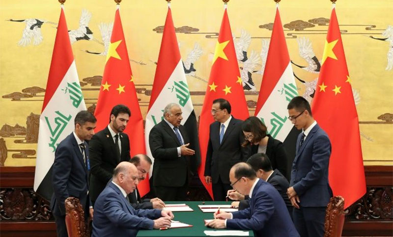 El acuerdo entre Iraq y China de “petróleo por tecnología” para la reconstrucción, en la antesala de la escalada belicista