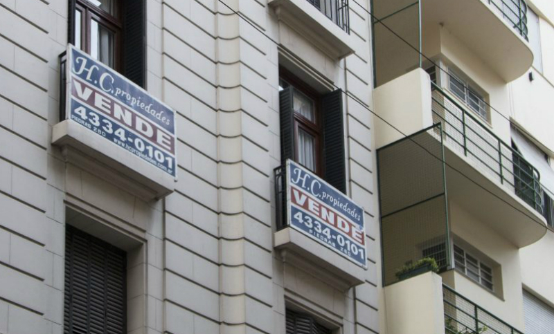 La venta de inmuebles en Capital Federal tuvo el peor año desde que hay registros