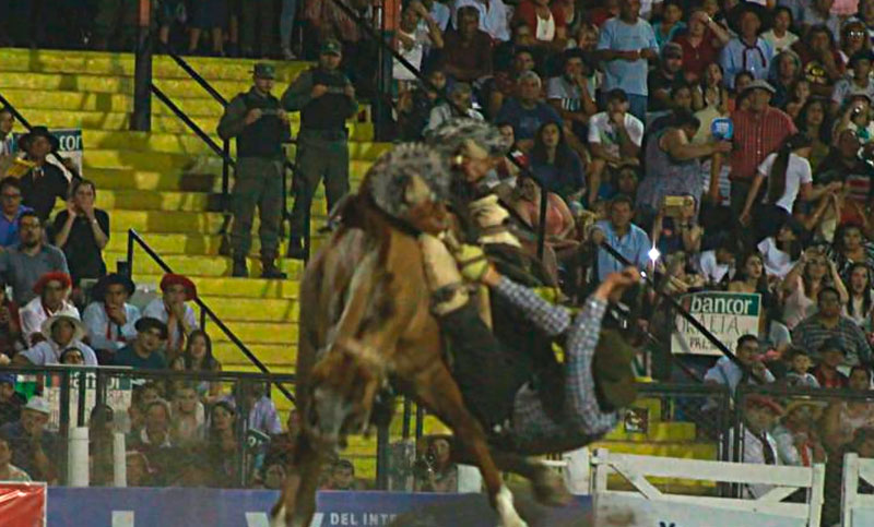Dos jinetes heridos, uno de ellos muy grave, en el Festival de Jesús María