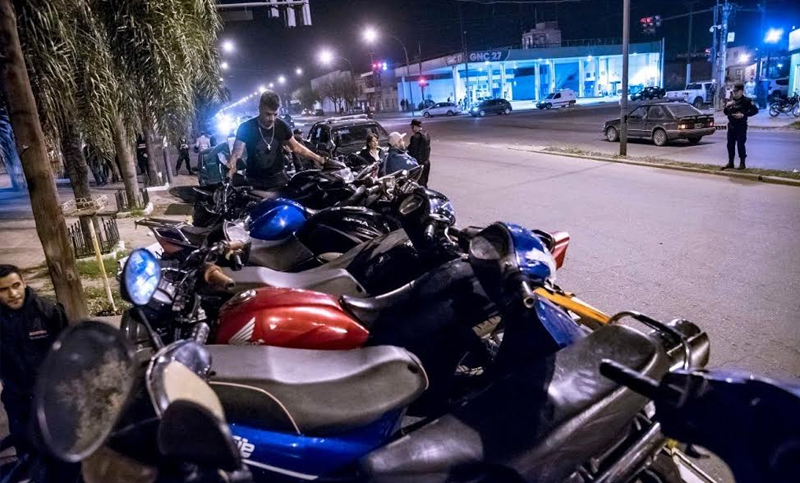 Un total de 41 autos y motos fueron remitidos al corralón por alcoholemia y narcolemia