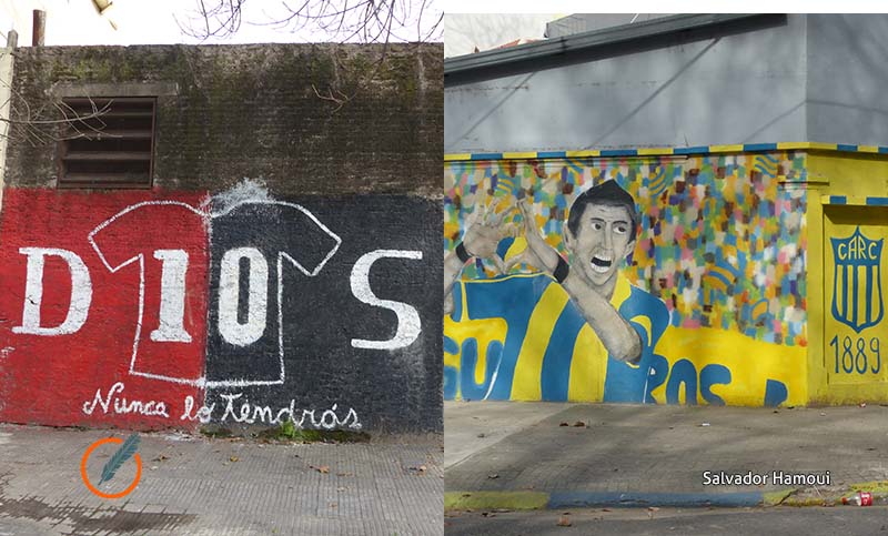 Buscarán remover pintadas futboleras y prevenir su realización