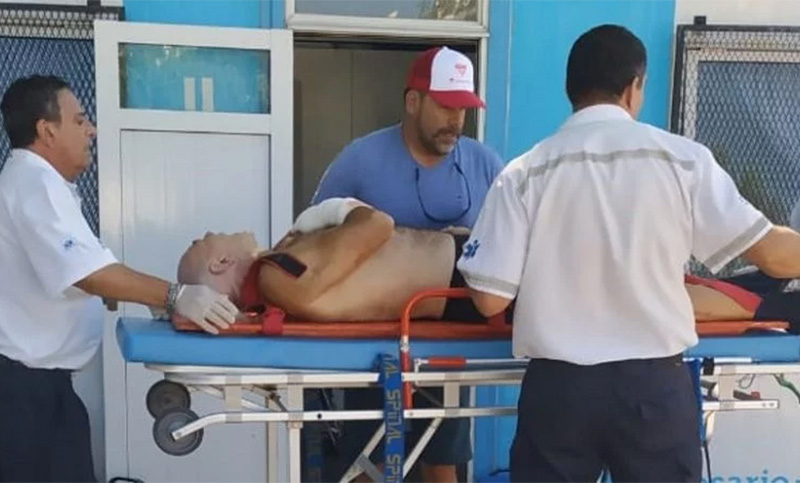 Taxi náutico embistió a un kayak: un hombre resultó herido