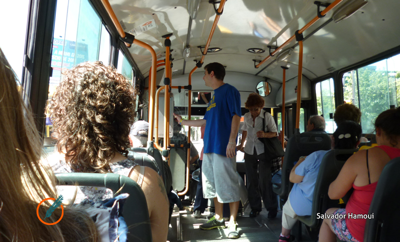 La línea 123 modificó su recorrido por el ataque a una unidad