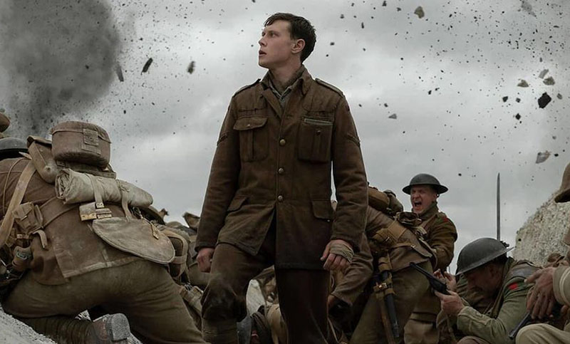 La vertiginosa «1917», favorita junto a las sorprendentes «Parasite» y «Guasón»