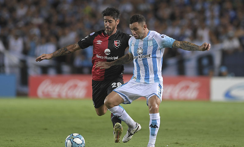Newell’s fue protagonista, en un electrizante empate ante Racing