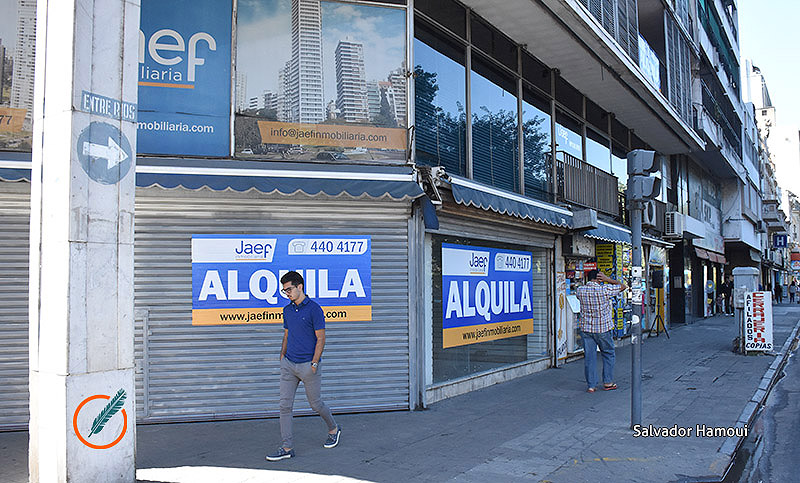 La recesión golpea a Rosario: crece el número de locales céntricos vacíos