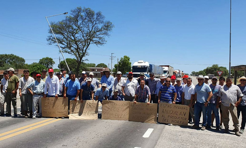 Productores del norte amenazan con medidas de fuerza si no son escuchados por el Gobierno 