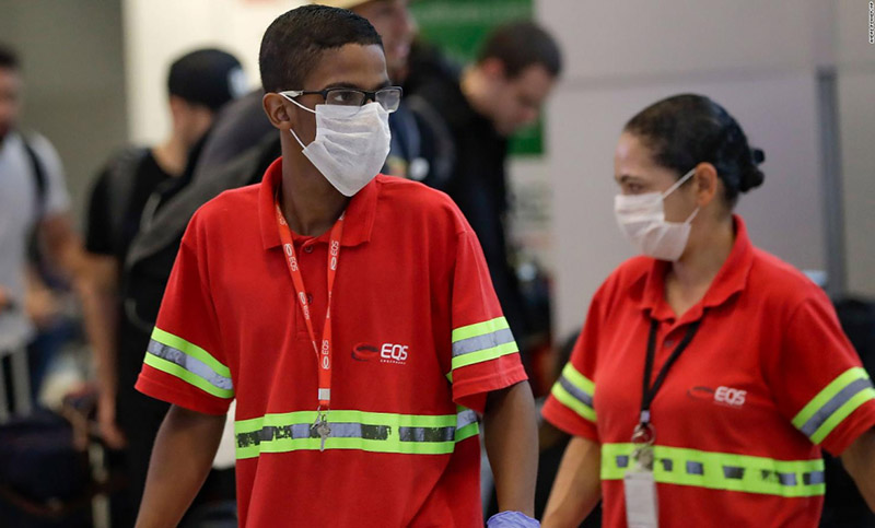 El brasileño con coronavirus realizó una fiesta para 30 personas antes de ser internado