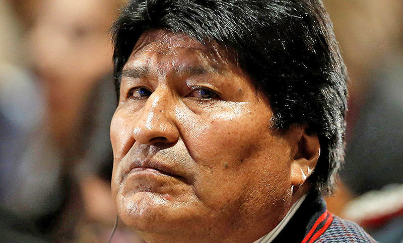 Inhabilitaron en Bolivia la candidatura a senador de Evo Morales