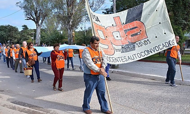 Docentes de Formosa piden paritarias y 40.000 pesos de salario inicial