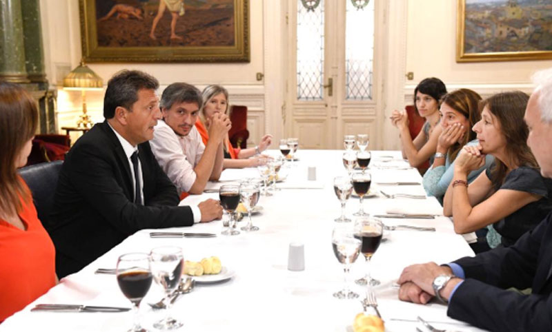 Frederic y Massa impulsarían la creación de un Consejo de Seguridad en el Congreso