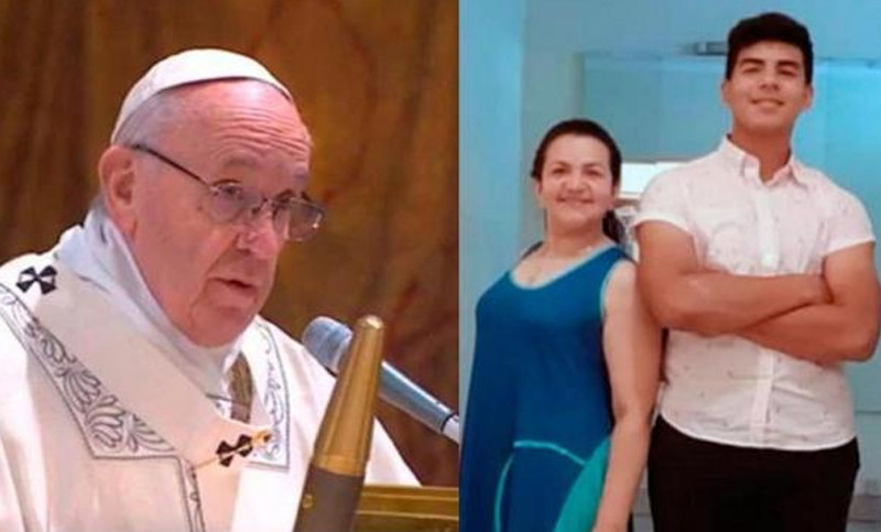 El Papa se comunicó con los padres de Fernando Báez Sosa
