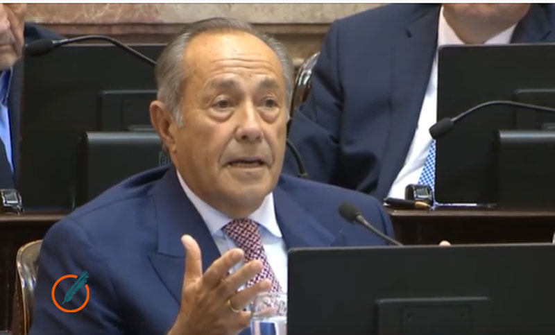 Adolfo Rodriguez Saa presentó proyecto para que el Ejecutivo pida permiso para endeudarse