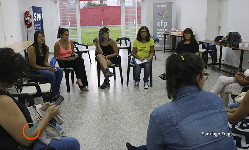 Trabajadoras de prensa realizaron una asamblea para definir medidas de cara al 8M
