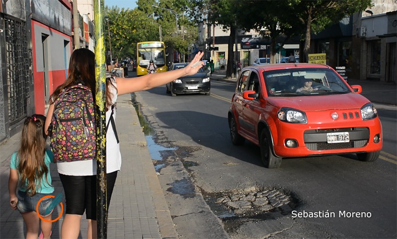 Vecinos de Empalme Graneros reclaman por el estado «deplorable» de las calles del barrio