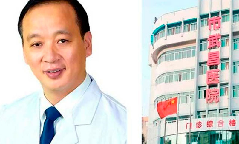 Murió el director de un hospital de Wuhan a causa del coronavirus