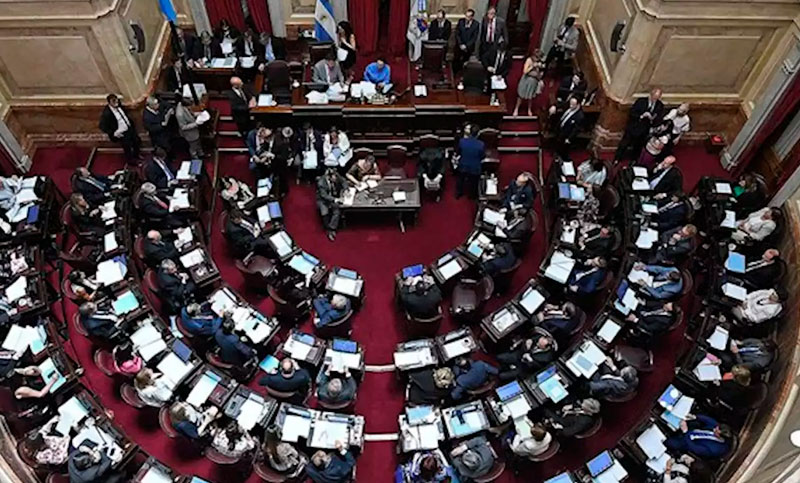 El Senado debatirá el miércoles el proyecto de ley que autoriza al Gobierno a renegociar la deuda