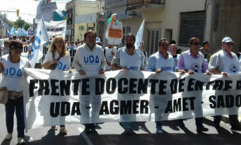 Docentes de Entre Ríos se movilizarán en contra de una posible reforma jubilatoria