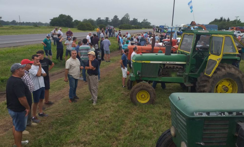 Apuntalados por dirigentes de Juntos por el Cambio, productores rurales continúan con las protestas