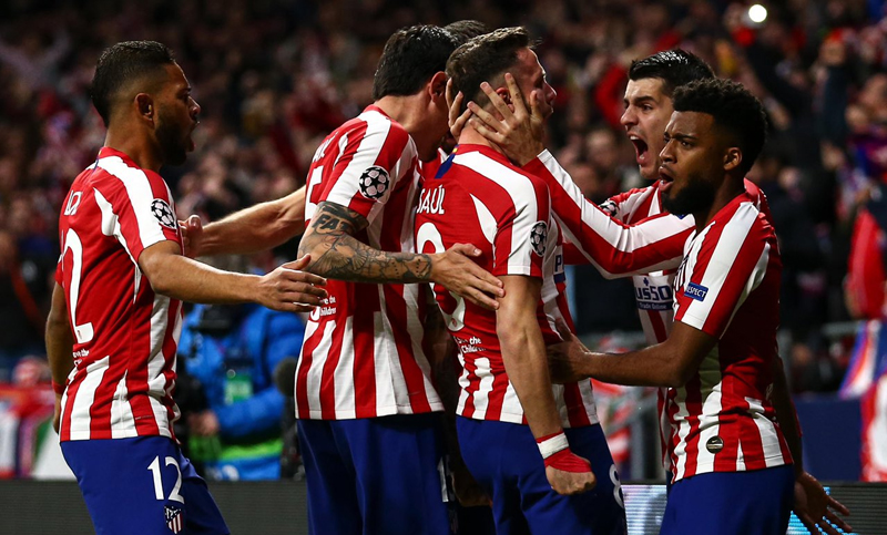El Atlético de Madrid de Simeone derrotó al poderoso Liverpool por la Champions