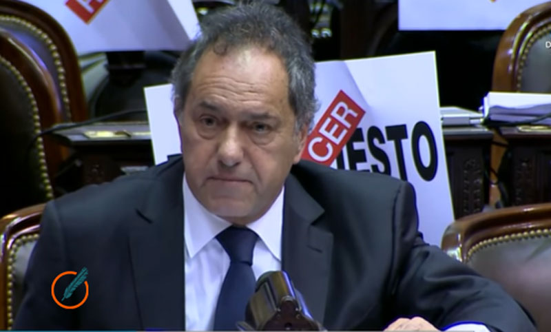 Scioli negó categóricamente que sea embajador en Brasil y dijo que es diputado