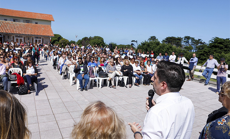 Reunión y firma de declaración conjunta de ministros de Educación de todo el país