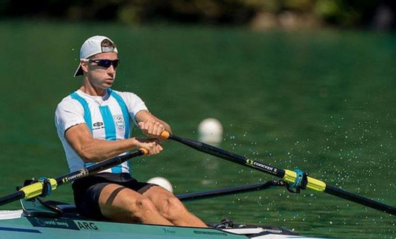 El remero Brian Rosso donará la beca del Enard para combatir el coronavirus