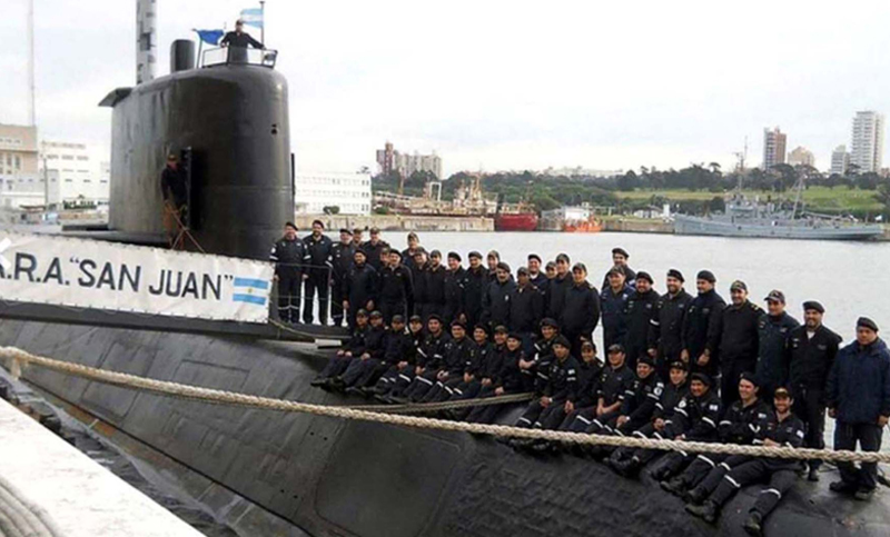 Los tripulantes del ARA San Juan recibieron el ascenso post mortem