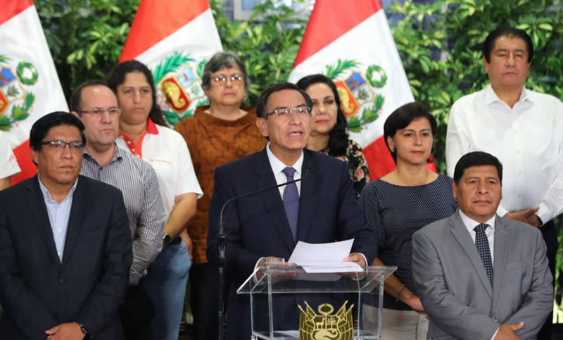 Perú dispuso la «inmovilización social obligatoria» para evitar la propagación del coronavirus 
