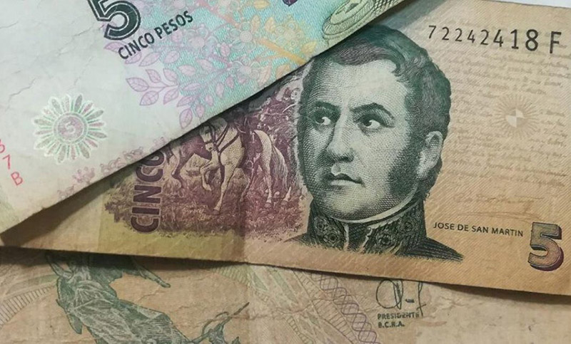 Los billetes de $5 podrán ser canjeados o acreditados en cuentas bancarias hasta el 31 de marzo