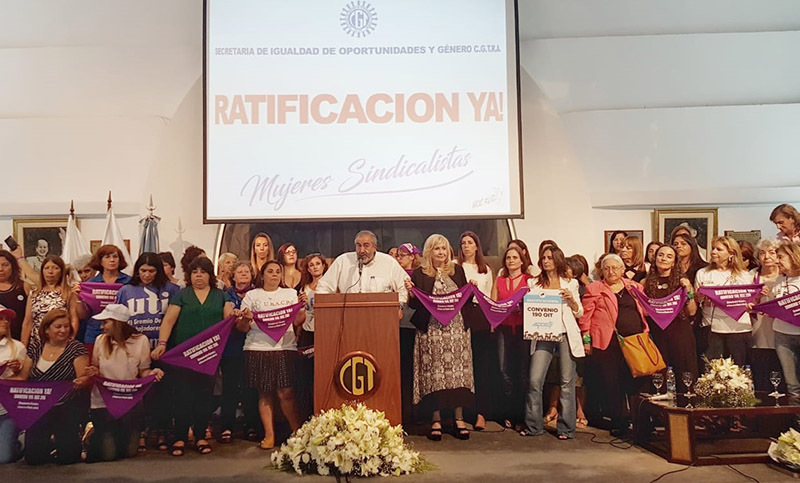 Mujeres sindicalistas reclamaron más lugares en el Consejo Directivo de la CGT