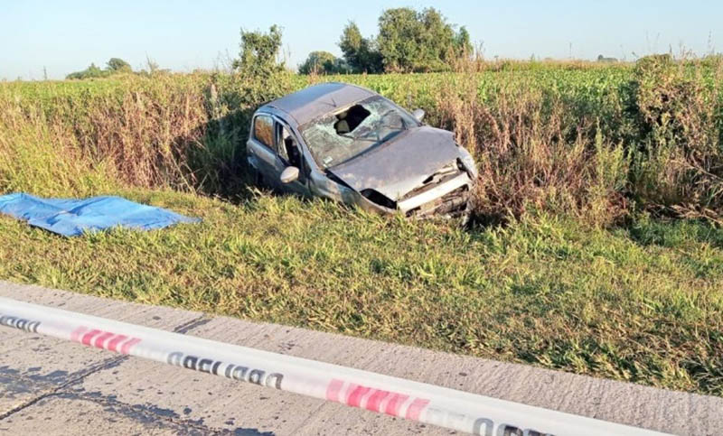 Una pareja falleció al despistar con su vehículo en Oliveros 
